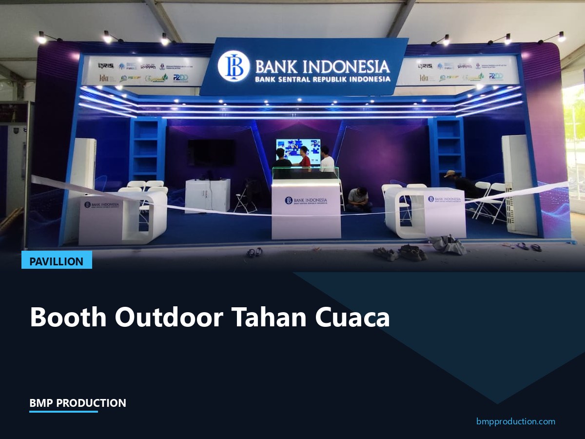Booth Outdoor Tahan Cuaca
